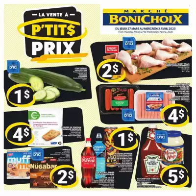 Marché Bonichoix flyer (valid until 10-04)