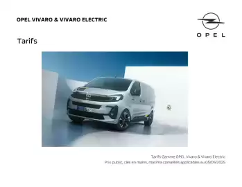 Catalogue Opel page 1