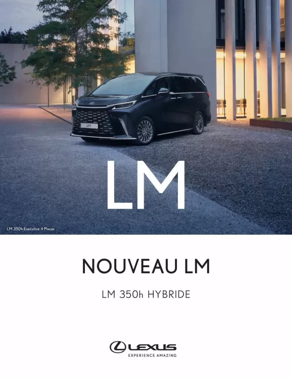 Catalogue Lexus (valable jusqu'au 27-03)