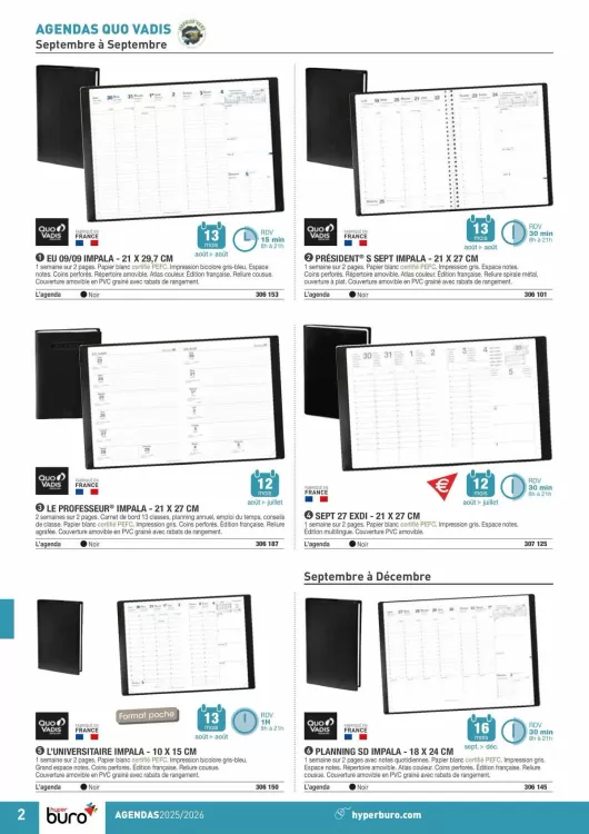 Catalogue Hyperburo (valable jusqu'au 31-12)