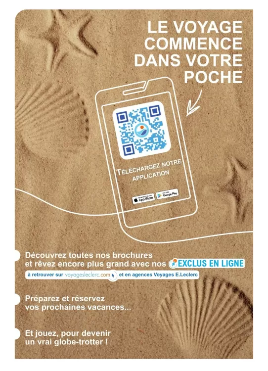 Catalogue E.Leclerc Voyages (valable jusqu'au 31-10)