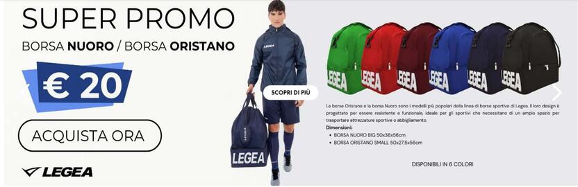 Volantino Legea Pagina 1