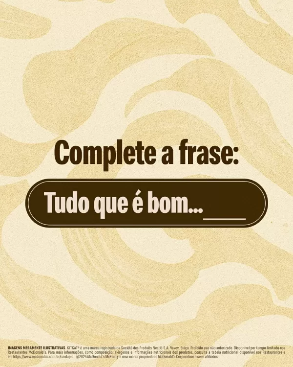 Catálogo McDonald's (válido até 30-04)