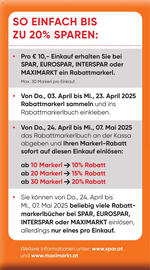 Maximarkt Flugblatt Seite 3