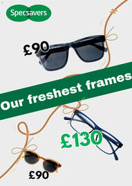 Specsavers leaflet Page 1