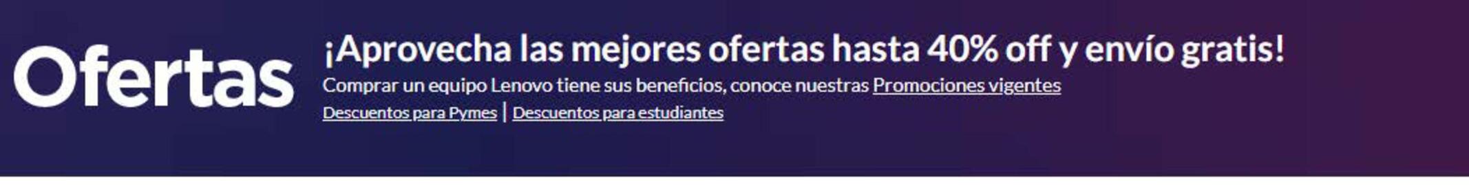Catálogo Lenovo Página 1