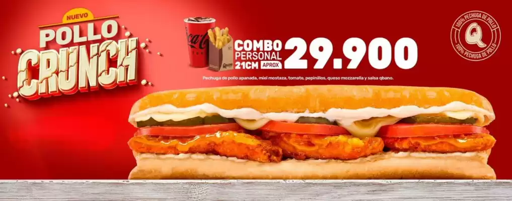 Catálogo Sandwich Qbano (válido hasta 30-04)