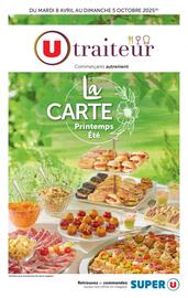 Catalogue Super U | La carte Printemps Été page 1