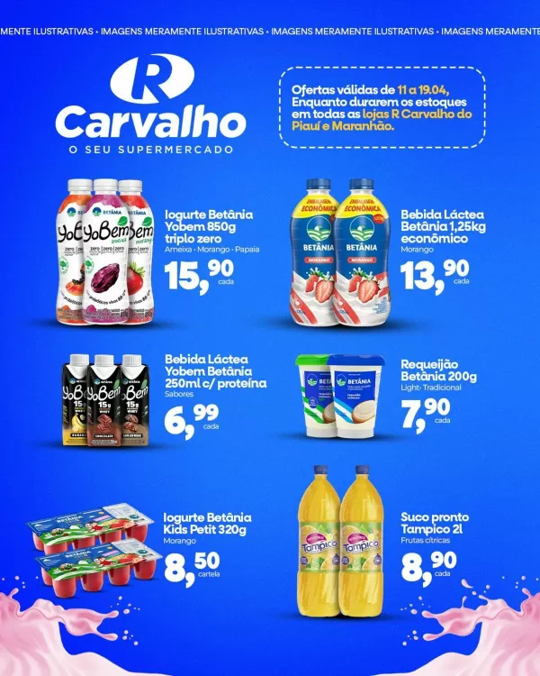Catálogo Carvalho Supermercado (válido até 19-04)
