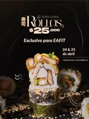 Catálogo Sushi Light (válido hasta 25-04)