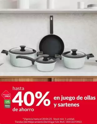Catálogo Sodimac (válido hasta 20-04)
