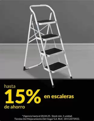 Catálogo Sodimac (válido hasta 20-04)