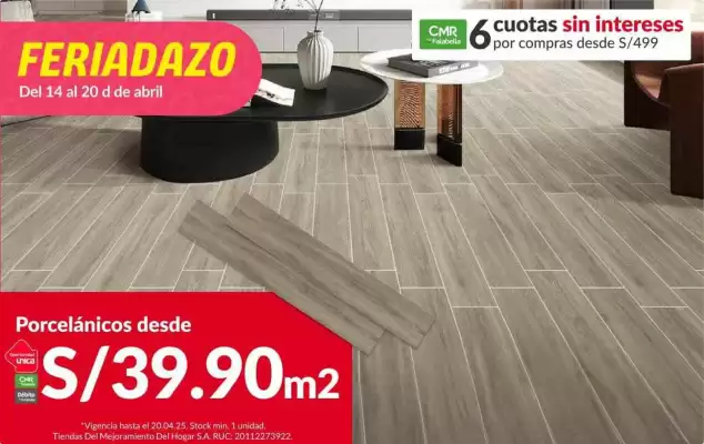 Catálogo Sodimac (válido hasta 20-04)