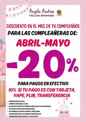 Catálogo Ángela Andrea (válido hasta 31-05)