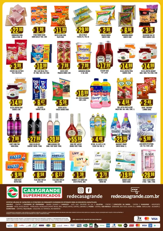 Catálogo Casagrande Supermercados (válido até 27-04)