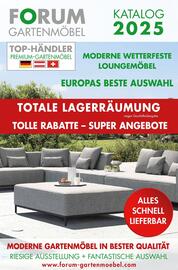 Forum Gartenmöbel Prospekt Seite 1