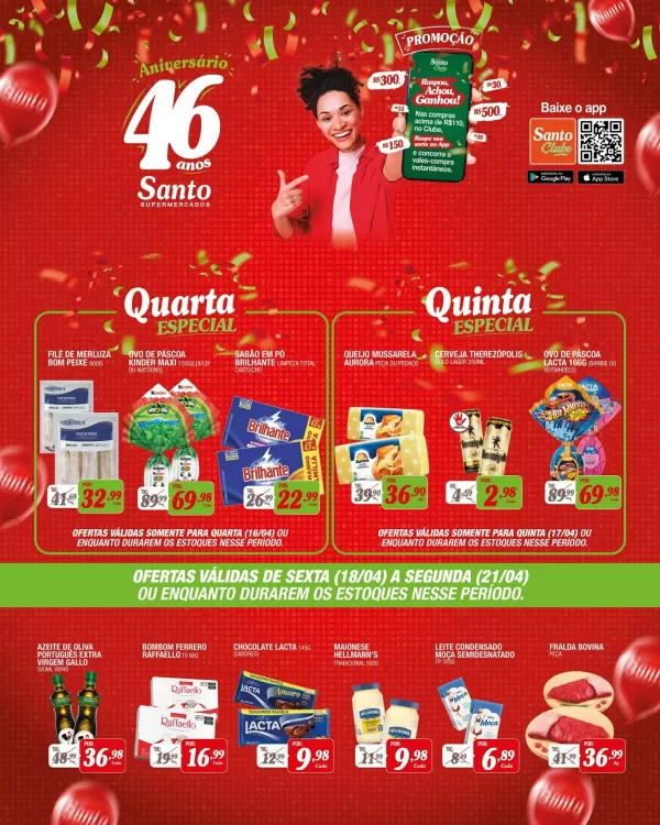 Catálogo Santo Supermercados (válido até 21-04)