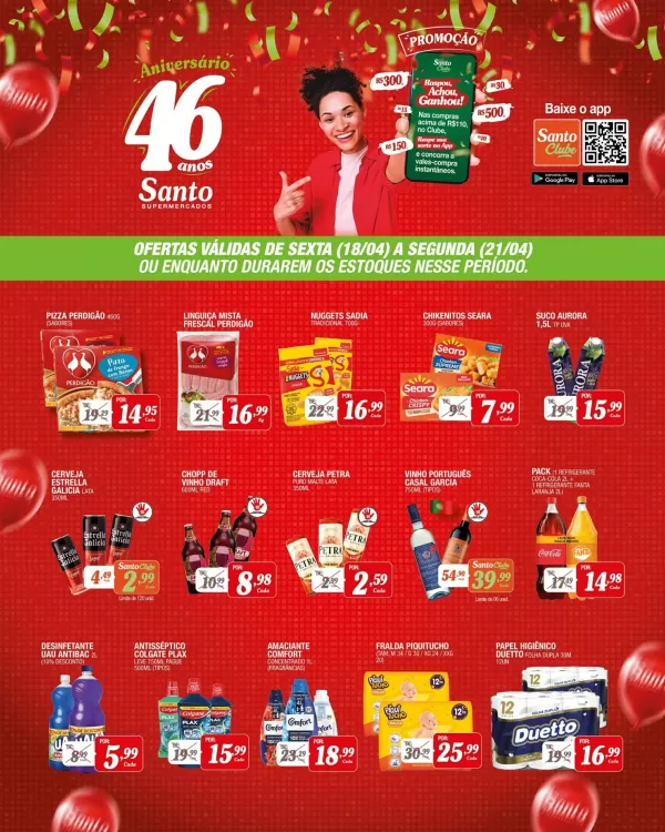 Catálogo Santo Supermercados (válido até 21-04)
