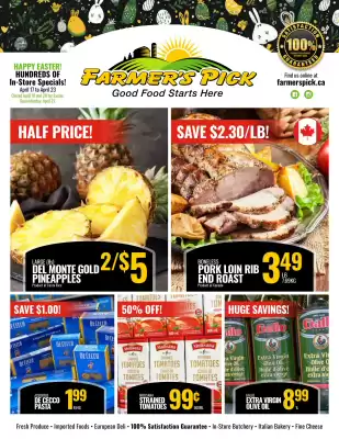 Farmer's Pick flyer (valid until 23-04)