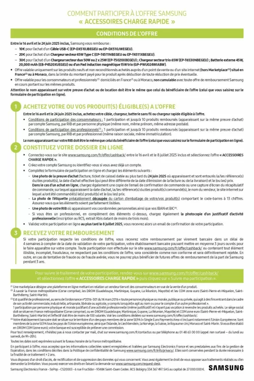 Catalogue Samsung (valable jusqu'au 24-06)