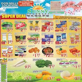 Sunny Food Mart flyer week 16 Page 1