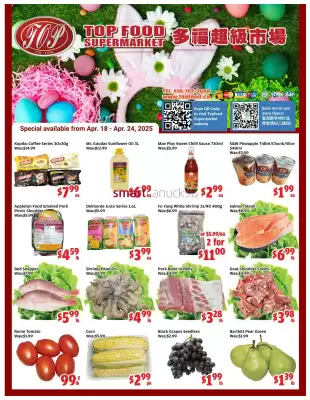 Top Food Supermarket flyer (valid until 24-04)