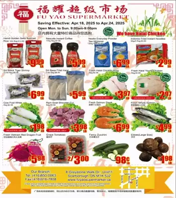 Fu Yao Supermarket flyer (valid until 24-04)