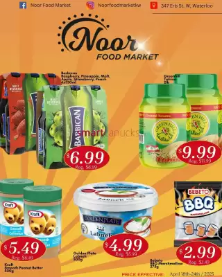 Noor Food Market flyer (valid until 24-04)