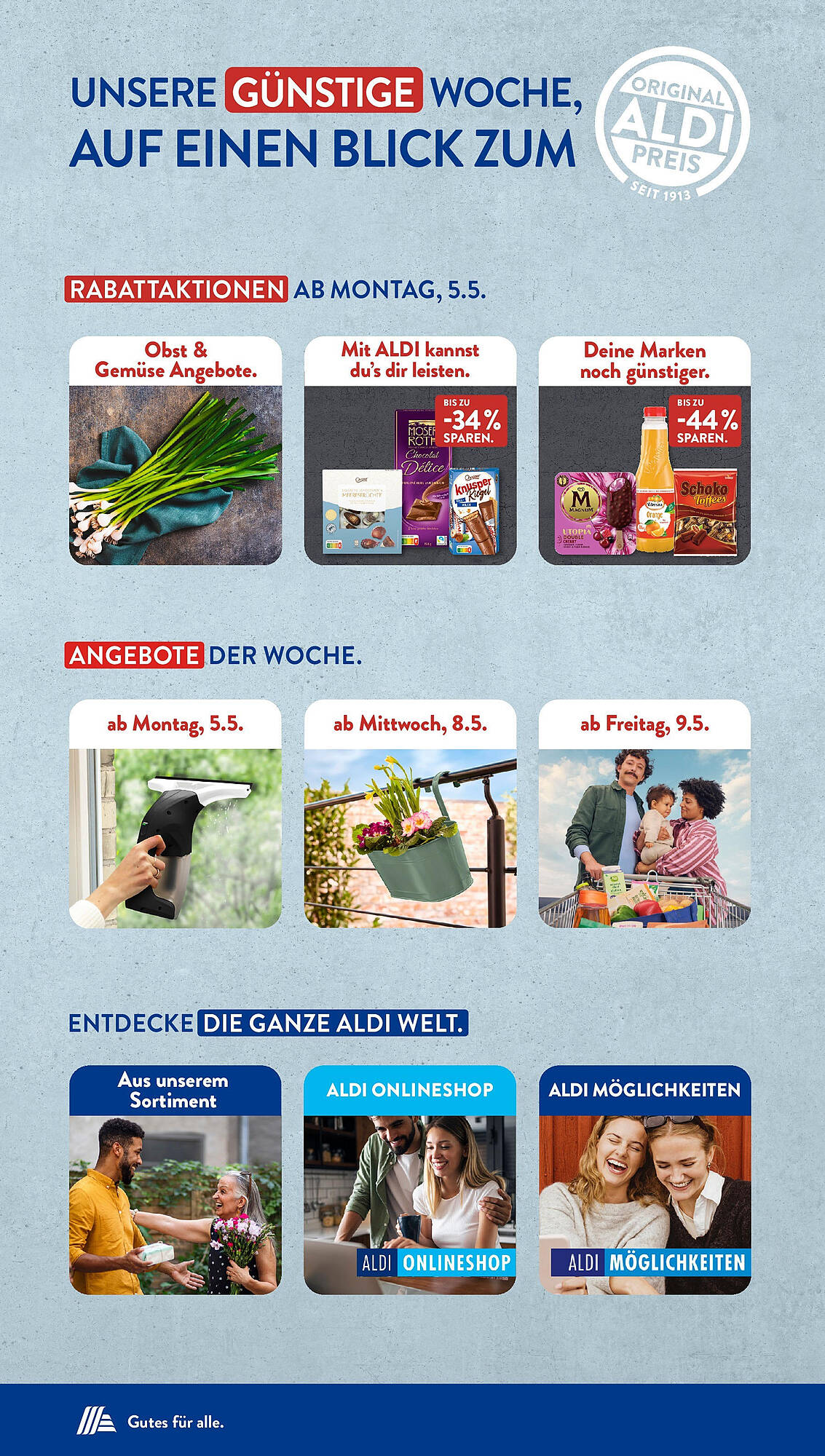 Aldi Süd Prospekt woche 19 Seite 2