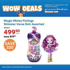 ToysRUs catalogue week 16 Page 1