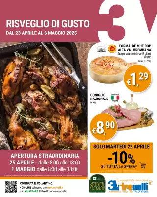 Volantino Tre Valli Supermercato (valido fino al 6-05)