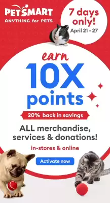 Petsmart flyer (valid until 27-04)