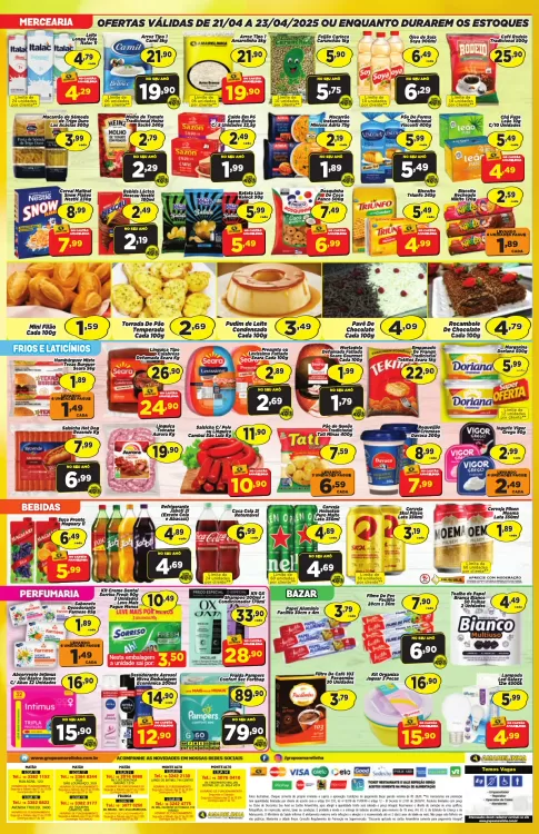 Catálogo Amarelinha supermercados (válido até 23-04)