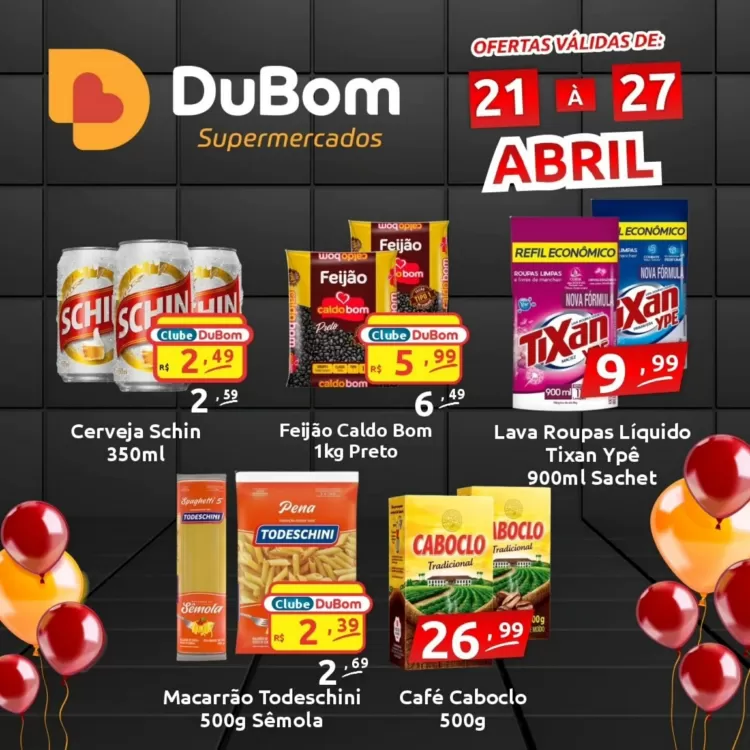 Catálogo Dubom Supermercados (válido até 27-04)