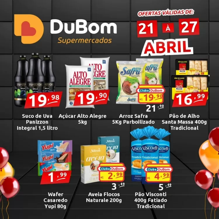 Catálogo Dubom Supermercados (válido até 27-04)