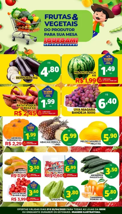 Catálogo Iquegami Supermercados (válido até 22-04)