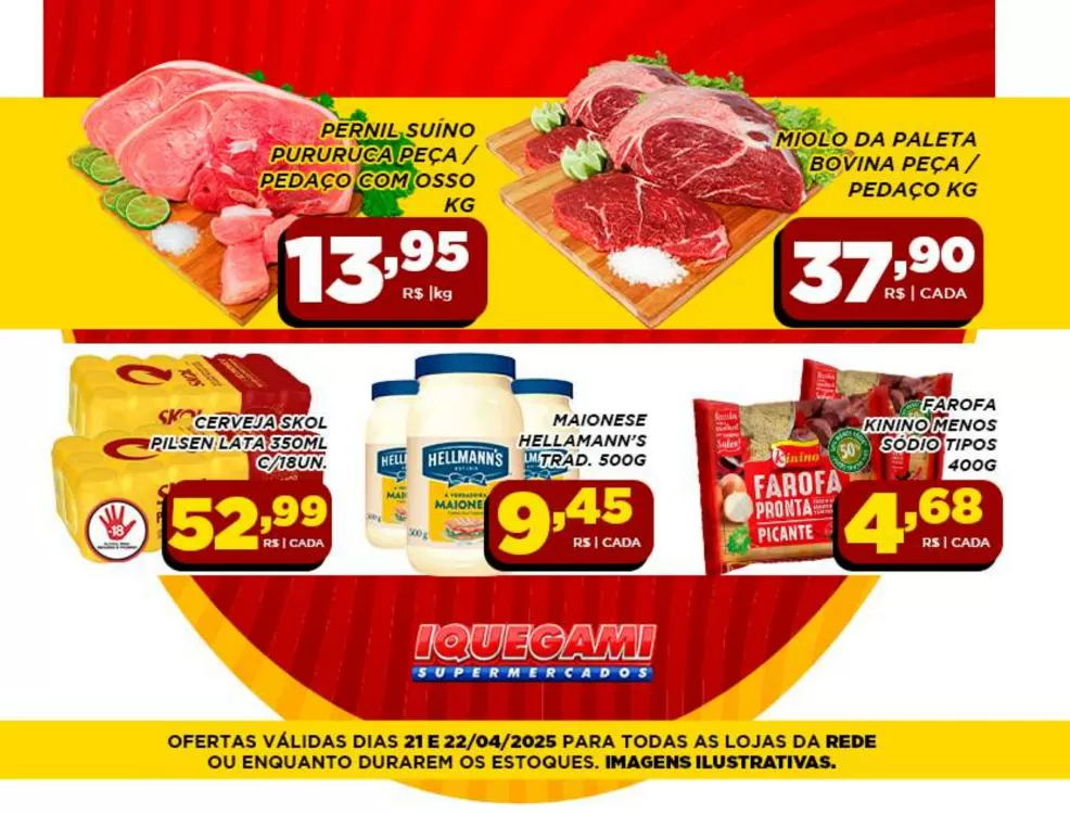Catálogo Iquegami Supermercados (válido até 22-04)