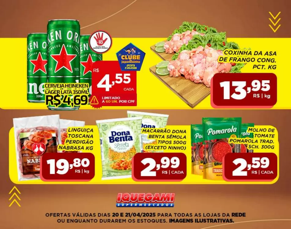 Catálogo Iquegami Supermercados (válido até 22-04)