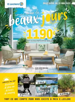 Catalogue E.Leclerc (valable jusqu'au 10-05)