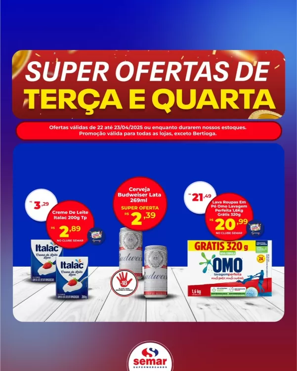 Catálogo Semar Supermercado (válido até 23-04)