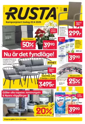 Rusta reklamblad (giltig till och med 27-04)