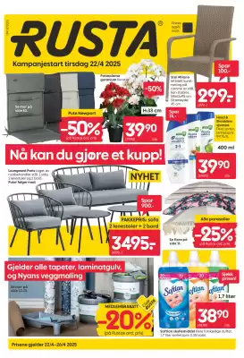 Rusta Kundeavis (gyldig til 26-04)
