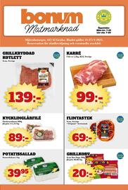 Bonum Matmarknad reklamblad vecka 17 Sida 1