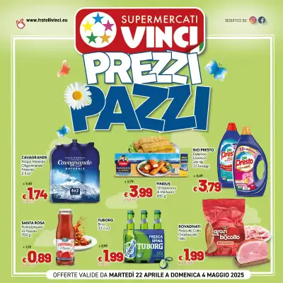 Volantino Supermercati Vinci (valido fino al 4-05)
