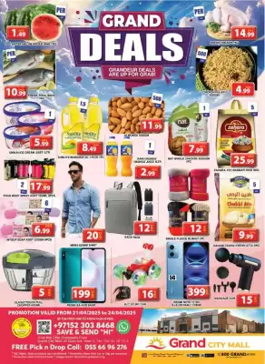 Grand Mall Sharjah catalogue (valid until 23-04)