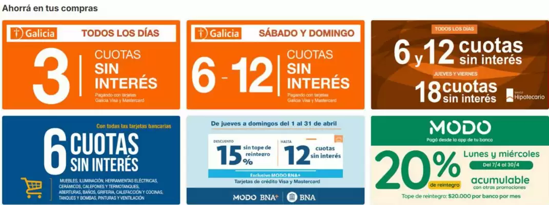 Catálogo Hipertehuelche (válido hasta 30-04)