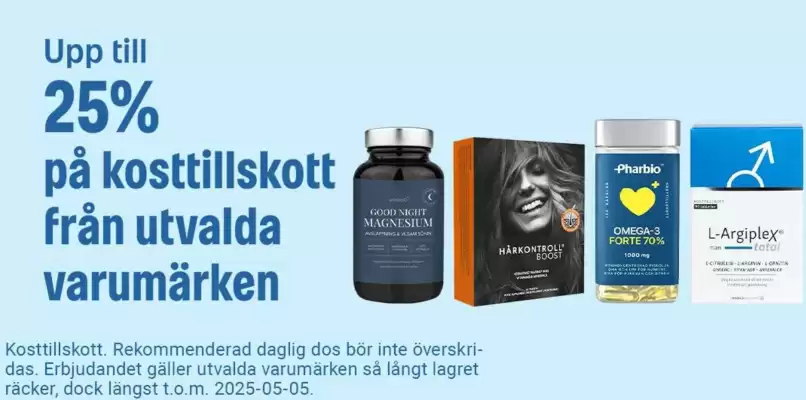 Apotea reklamblad (giltig till och med 5-05)