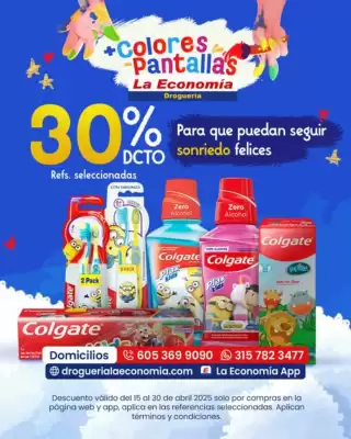 Catálogo Droguería la Economía (válido hasta 30-04)