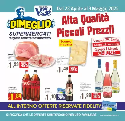 Volantino DiMeglio (valido fino al 4-05)