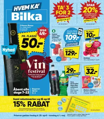 Bilka tilbudsavis (gælder indtil 1-05)
